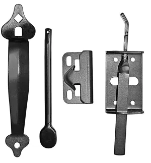 LATCH THUMB ORNAMENTAL BLK 6IN :CD: QUANTITY: 1