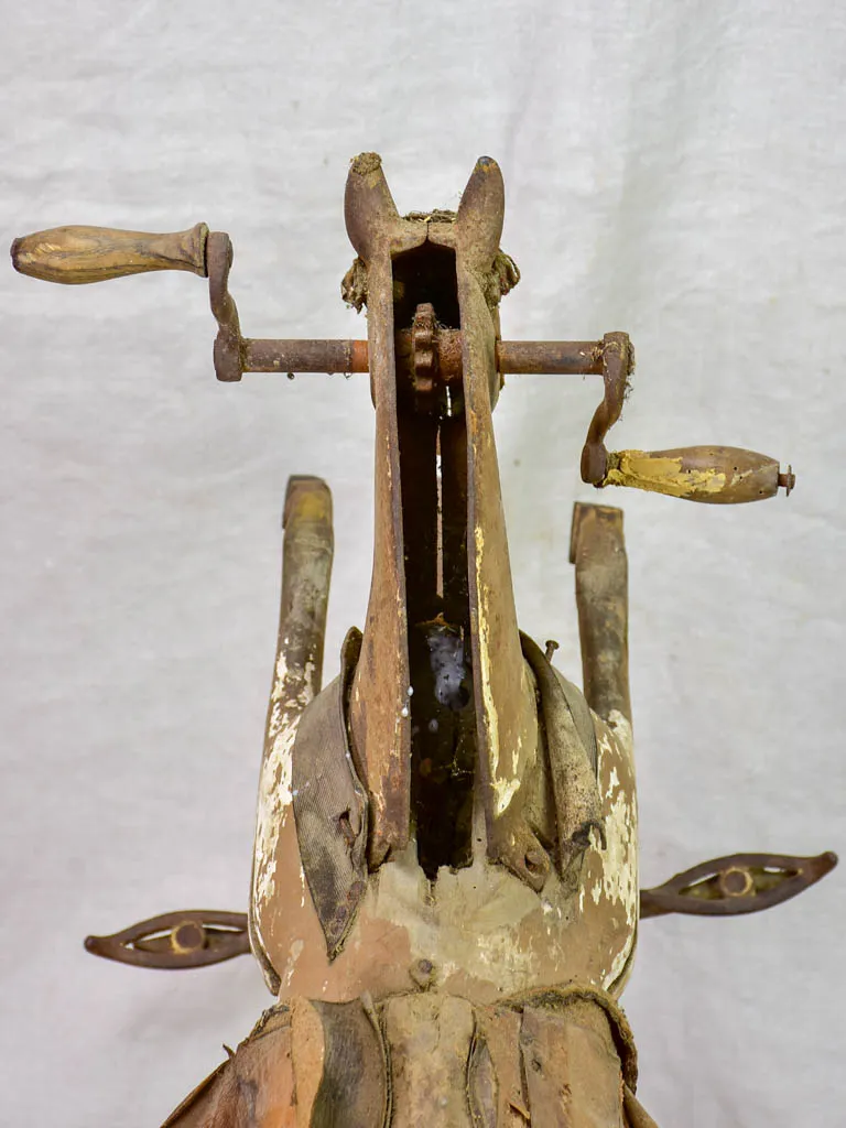Late 19th Century French toy horse tricycle