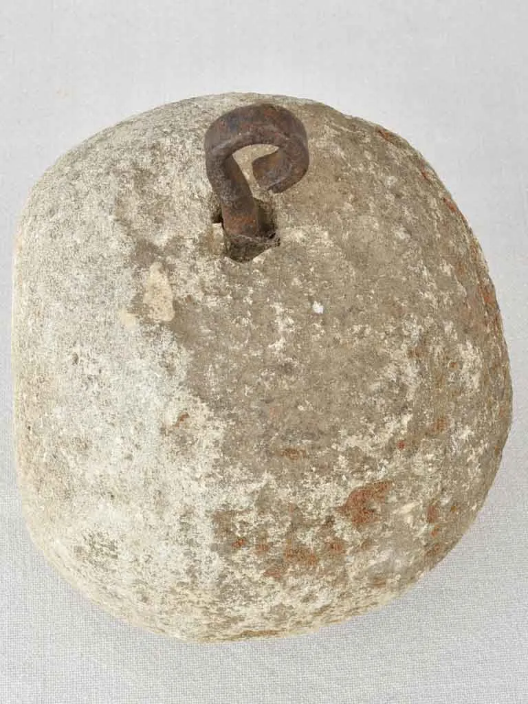 Late 19th century stone counterweight 10¼"