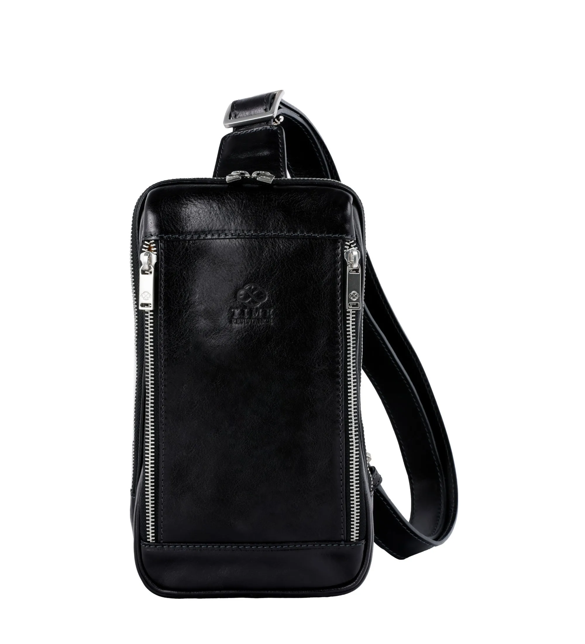 Leather Sling Bag Chest Bag - Kim