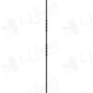 LI-2TW44 — Double Twist Baluster (1/2" Square Solid)