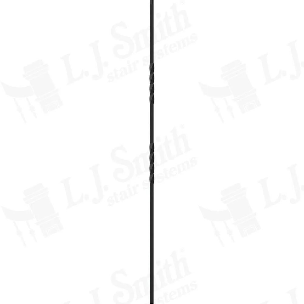 LI-2TW44 — Double Twist Baluster (1/2" Square Solid)