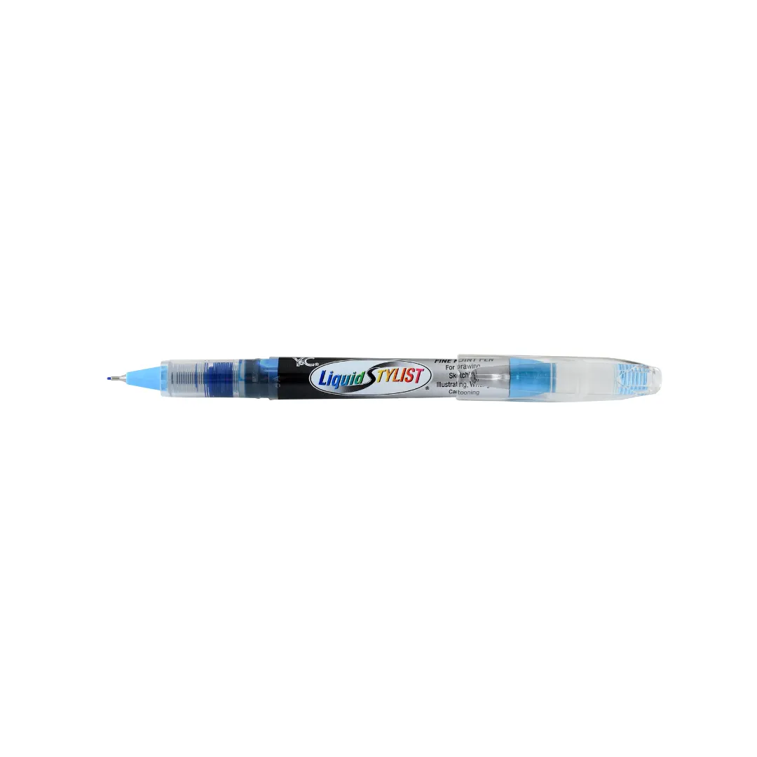 Liquid Stylist Pen, Light Blue, Box of One Dozen (LSP10S)