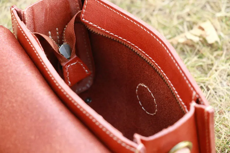 Lonni Bag for Women and Leather Bag with Vegetable Tanning, Crossbody Leather Bag, Shoulder Purse Handmade Everyday Bag