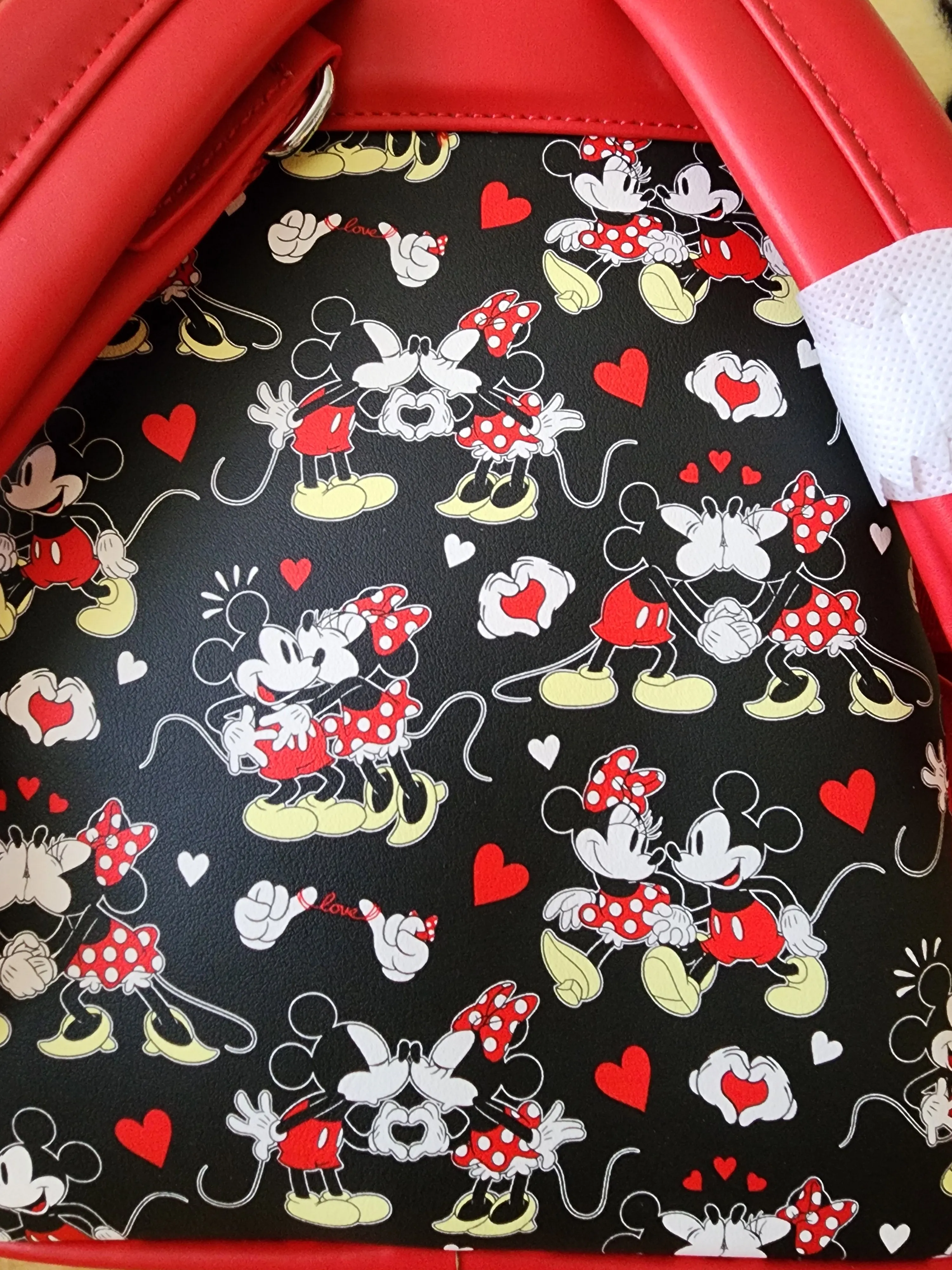 Loungefly Disney Mickey and Minnie Mouse Valentine's Backpack