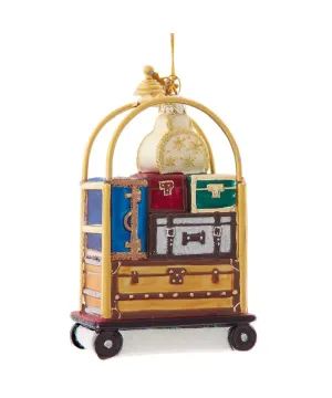 Luggage Cart Ornament
