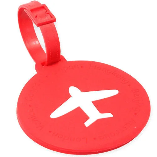 Luggage Suitcase Tag Round