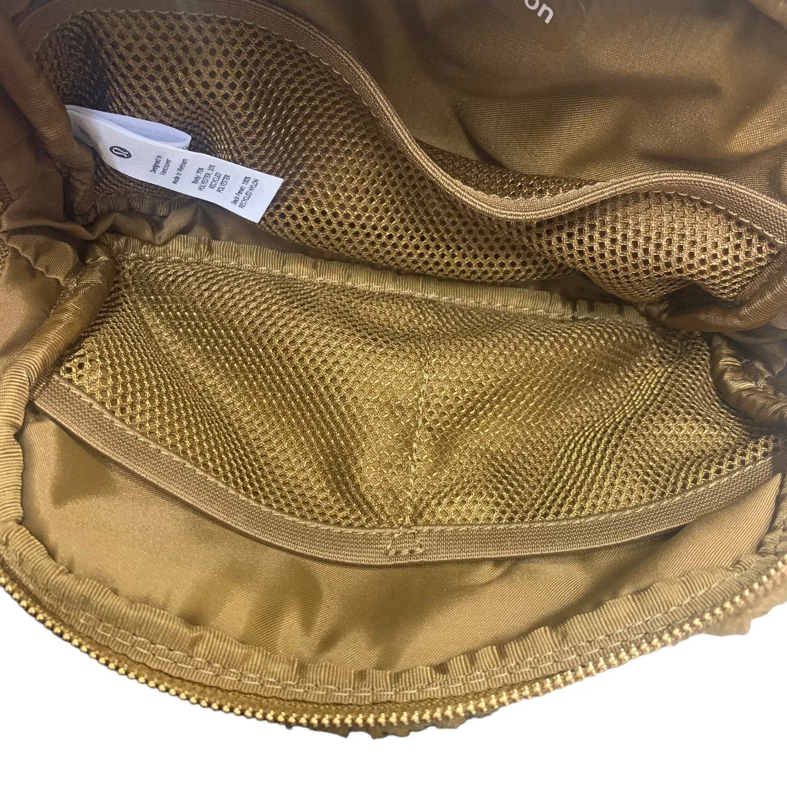 Lululemon Everywhere Belt Bag Fleece Sherpa Burnt Caramel Fanny Pack Purse