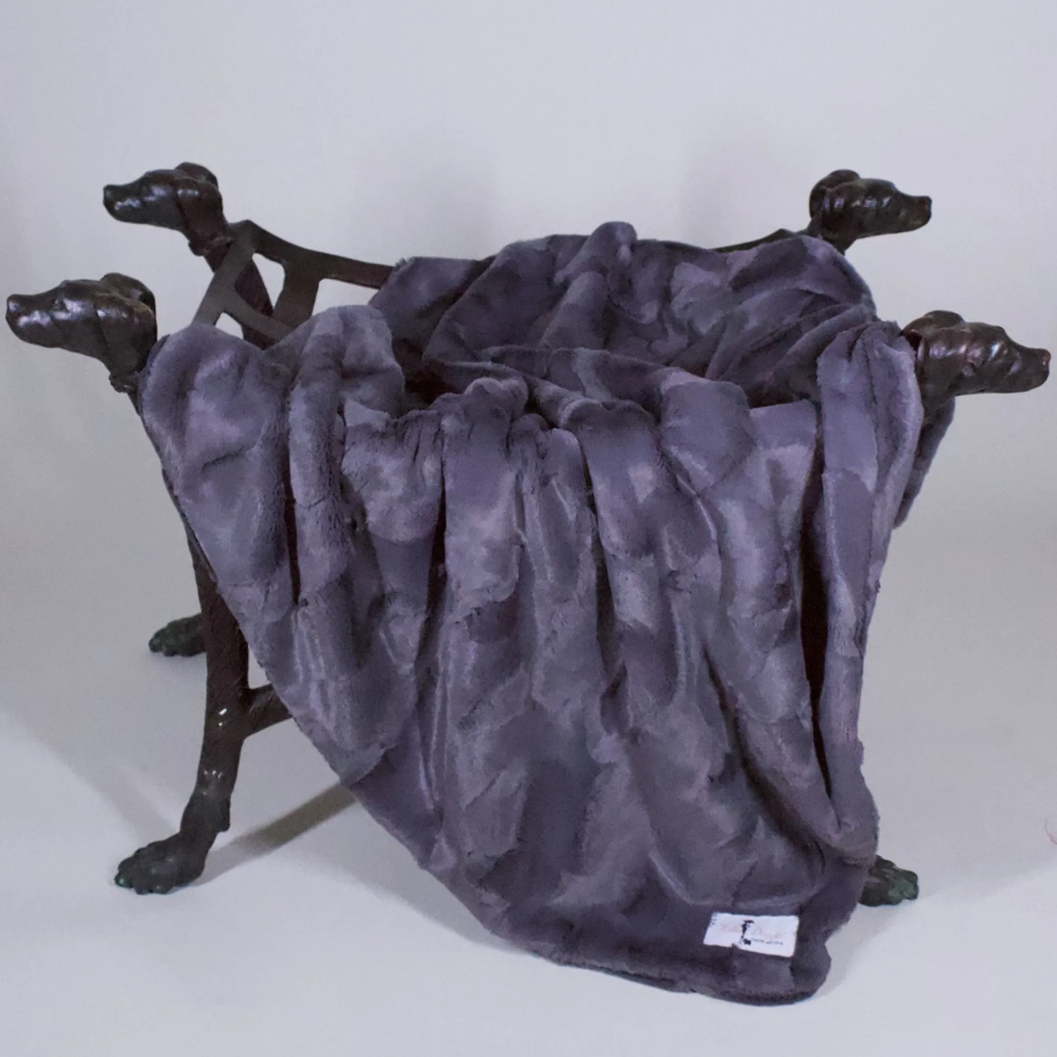 Luxe Dog Blanket - Pewter