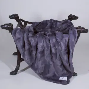 Luxe Dog Blanket - Pewter