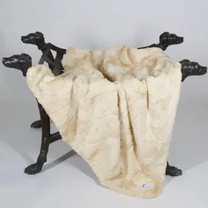 Luxe Dog Blanket - Sand