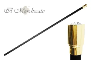 Luxurious 24K goldplated Walking Stick for Ceremonies