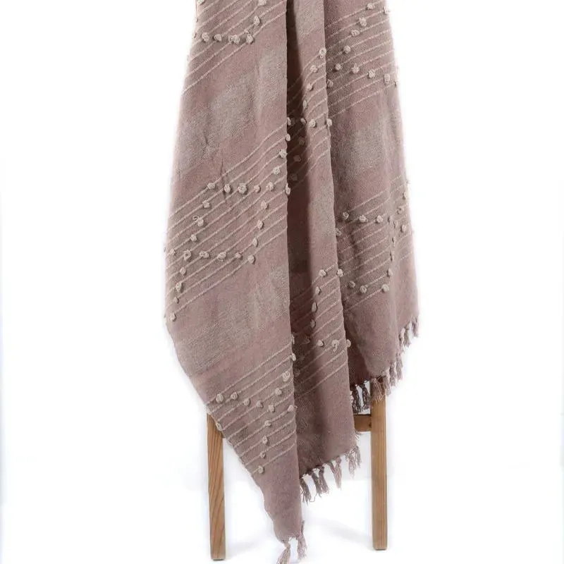 Luxurious Cotton Throw | 86 x 53 Inches