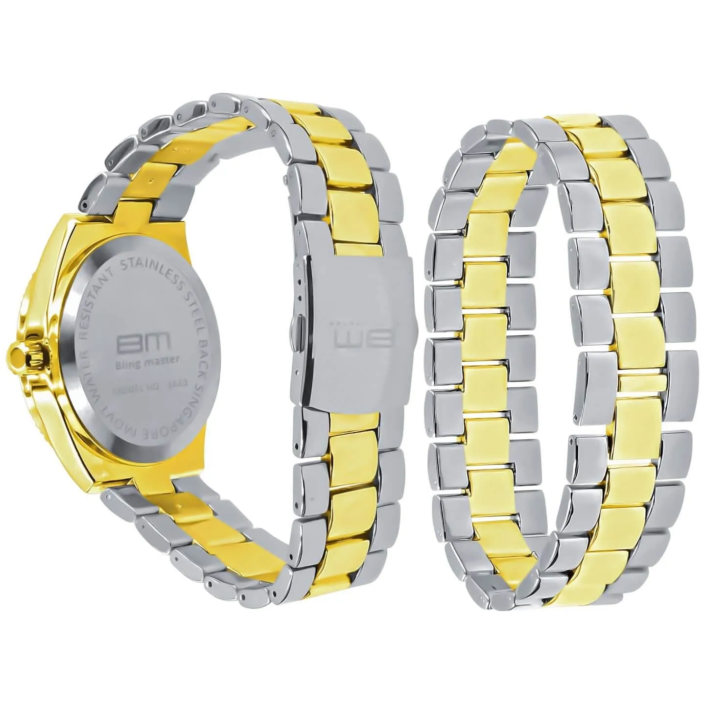 LUXURIOUS CRYSTAL WATCH AND BRACELET COLLECTION