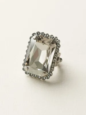 Luxurious Emerald-Cut Cocktail Ring - RBT69ASSKY