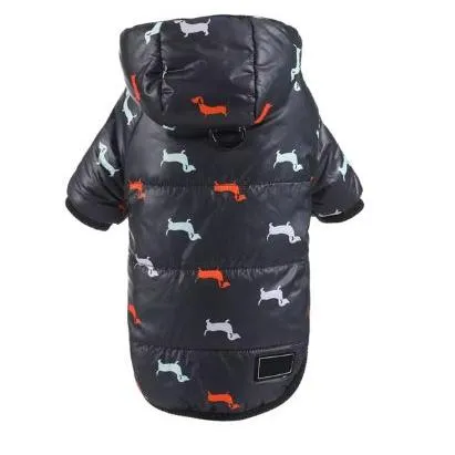 Luxurious Hooded Frenchie Coat