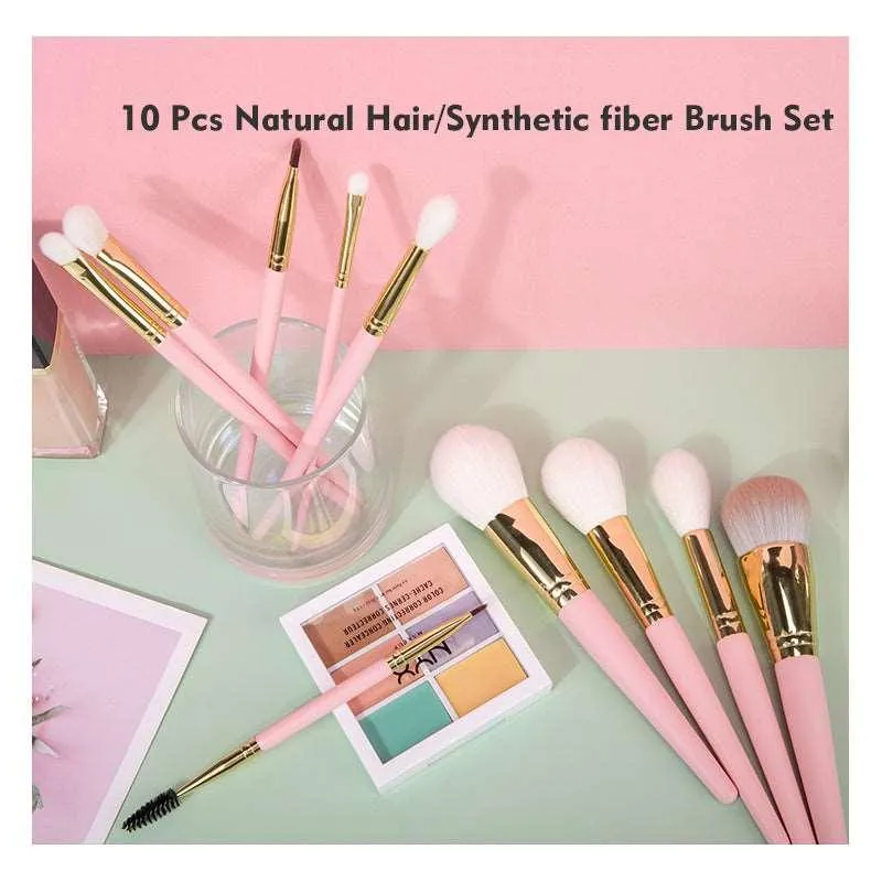 luxurious Makeup Brush Set