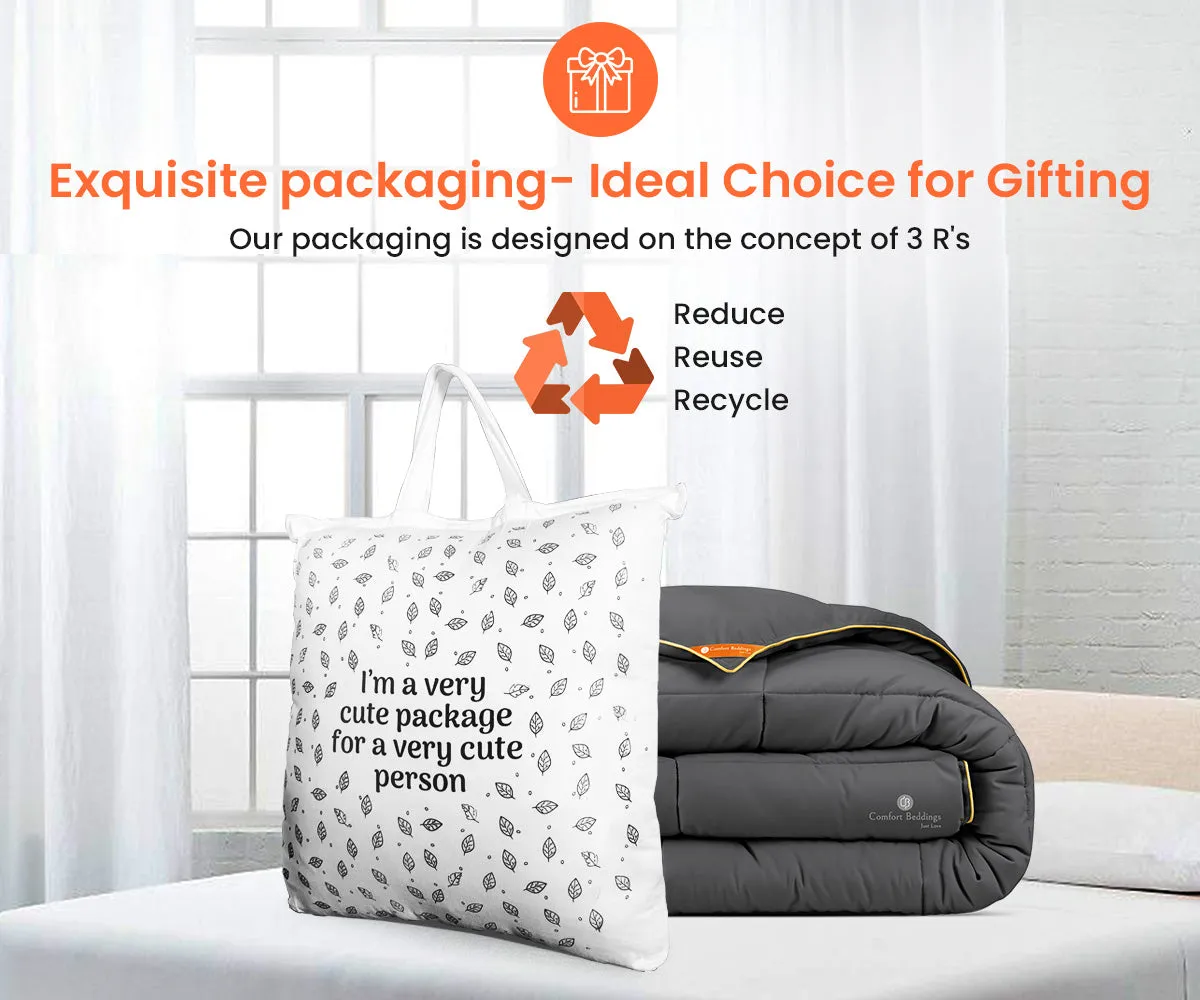 Luxurious Parrot Green ruffled comforter Set