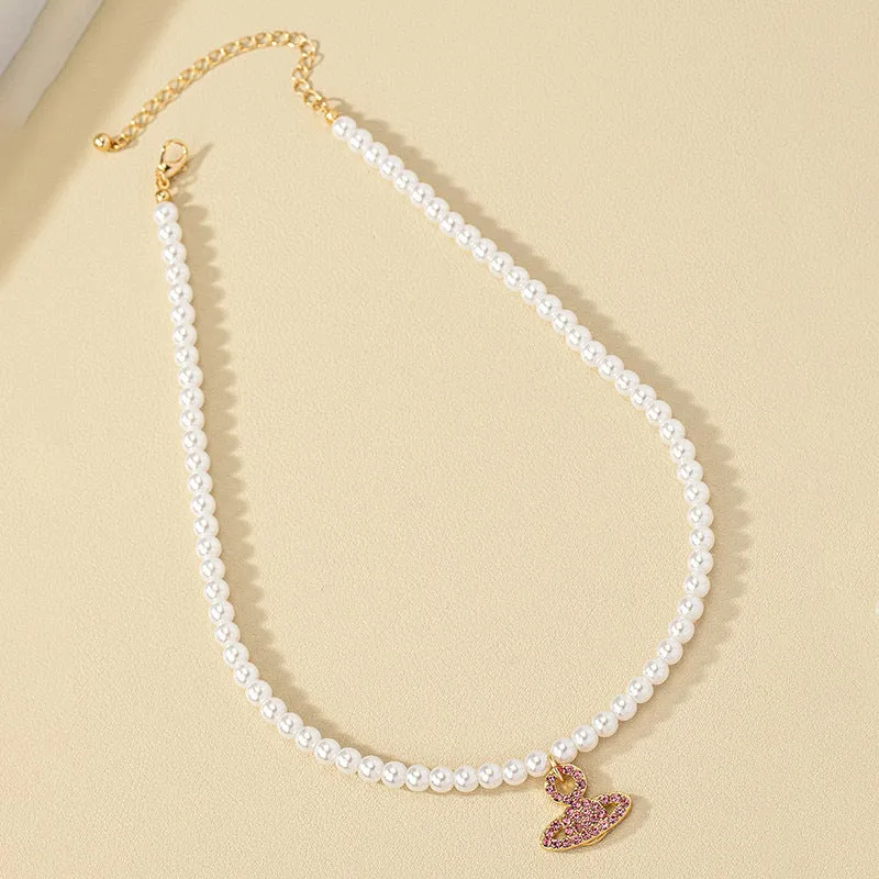 Luxurious Pearl Necklace - Vienna Verve Collection by Planderful