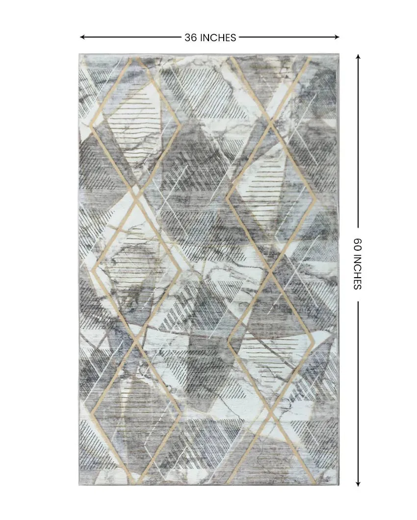 Luxurious Polyester Woven Carpet | Washing  Machine Washable