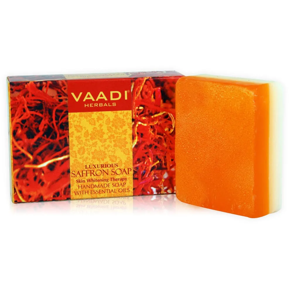 LUXURIOUS SAFFRON SOAP - Skin Whitening Therapy
