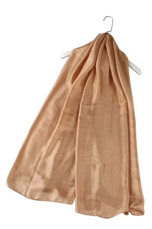 Luxurious Sheen Plain Scarf