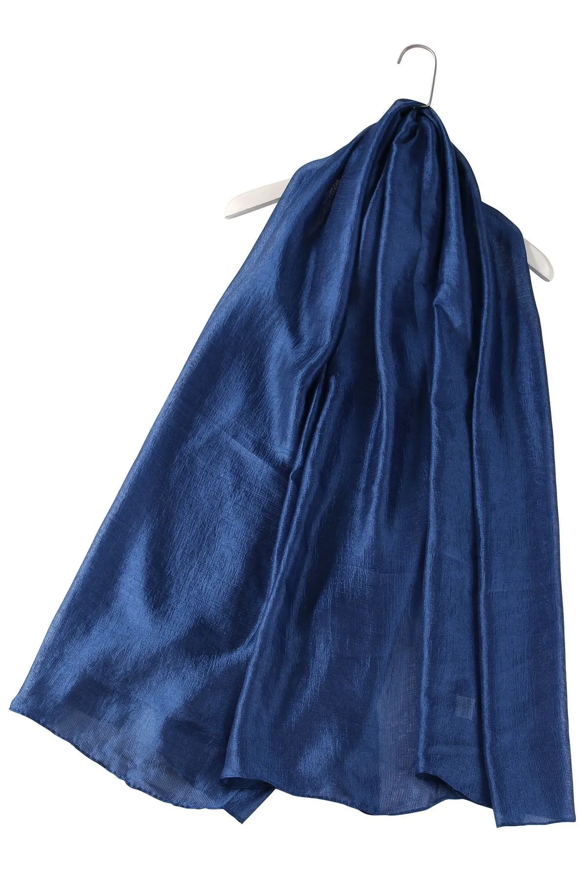 Luxurious Sheen Plain Scarf