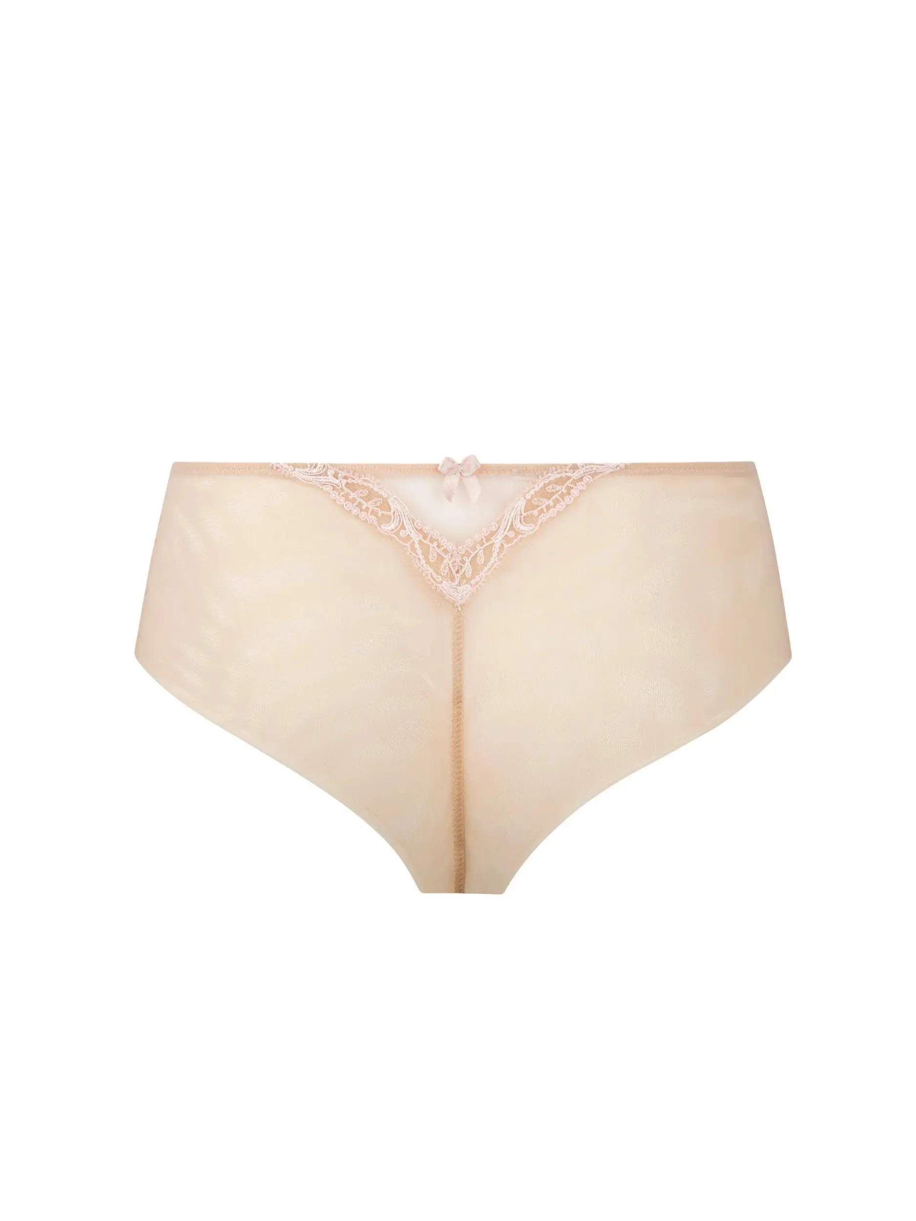 Luxurious Silk Embroidered Shorty