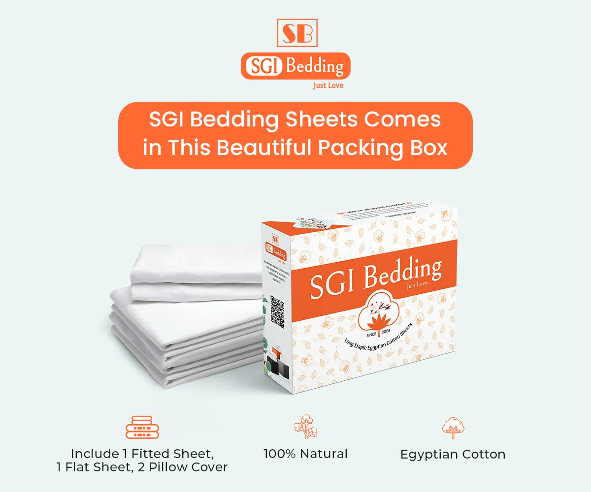 Luxurious White Sheet Set