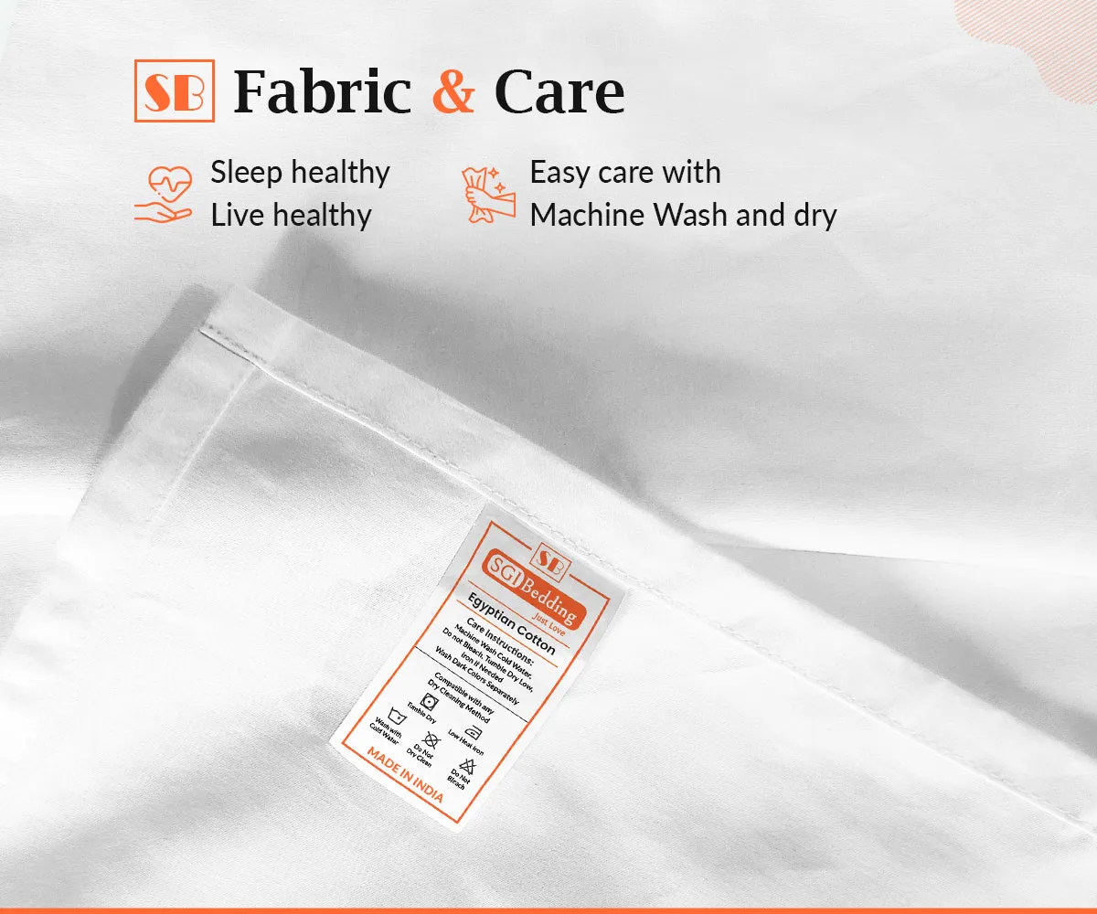 Luxurious White Sheet Set