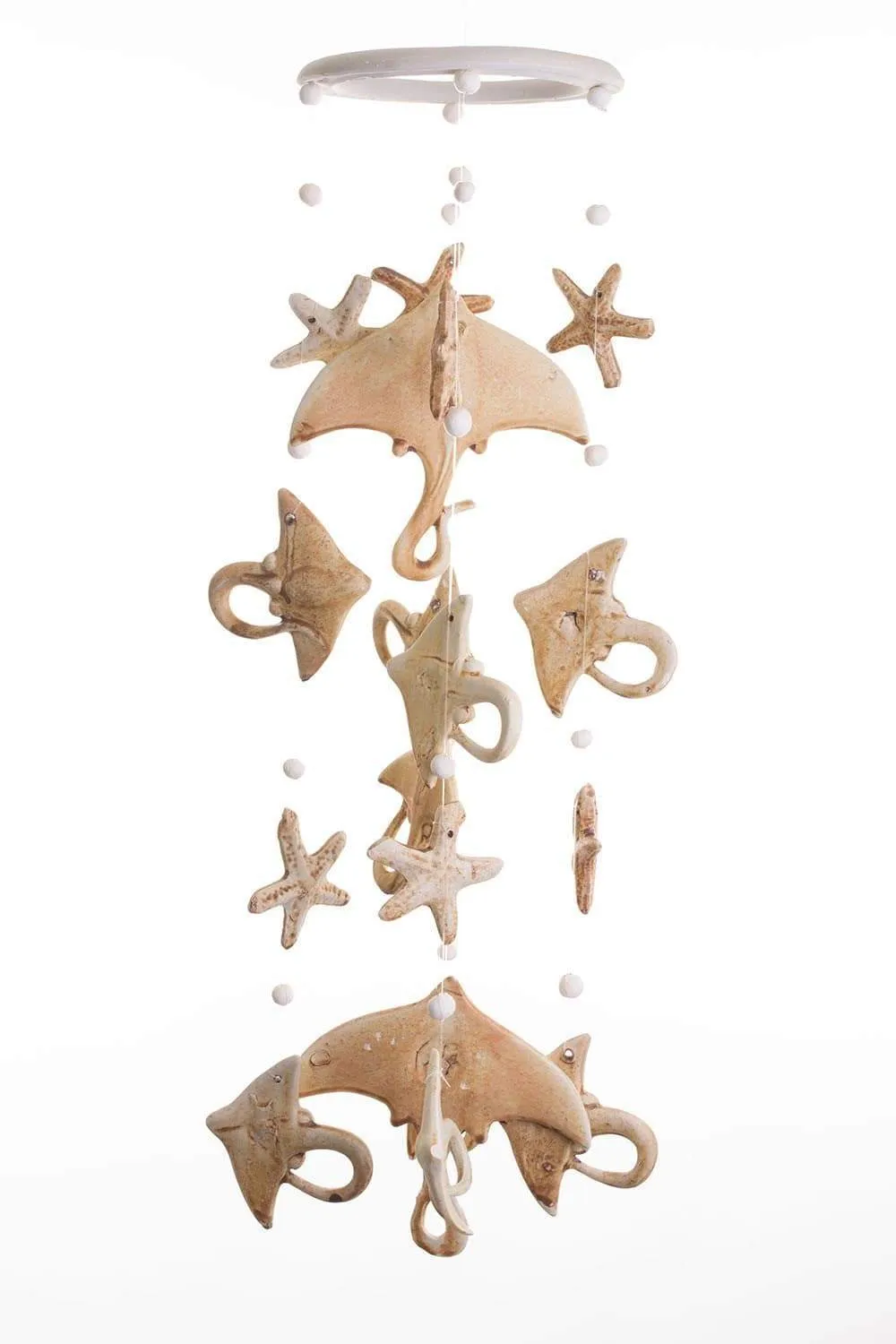 Manta Ray Sea Wind Chime - Hand Crafted Ornamental Wind Chime
