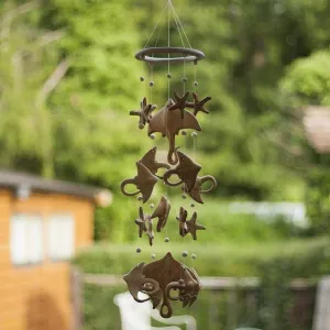 Manta Ray Sea Wind Chime - Hand Crafted Ornamental Wind Chime