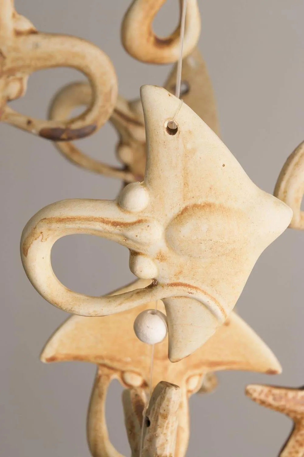 Manta Ray Sea Wind Chime - Hand Crafted Ornamental Wind Chime
