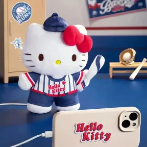 MarTUBE®︎ Sanrio Hello Kitty Baseball Plush Power Bank Portable Charger