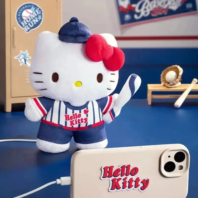MarTUBE®︎ Sanrio Hello Kitty Baseball Plush Power Bank Portable Charger
