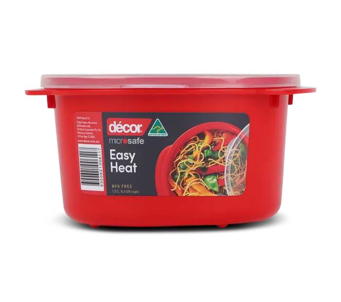 Microwavable Container, Round, 1.5L