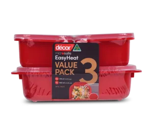 Microwavable Container Value Pack