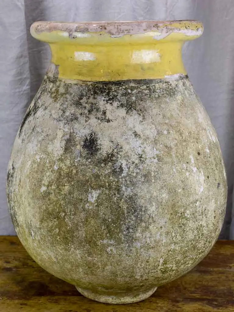 Mid-size 19th Century Biot jar - French olive jar 24"