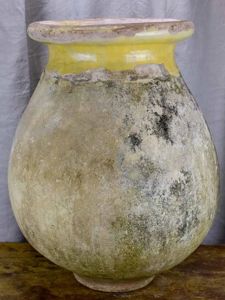 Mid-size 19th Century Biot jar - French olive jar 24"