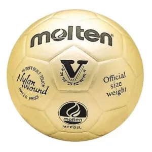 Molten MTV5SLGL Gold Presentation Ornamental Trophy Leather Volleyball