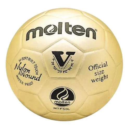 Molten MTV5SLGL Gold Presentation Ornamental Trophy Leather Volleyball