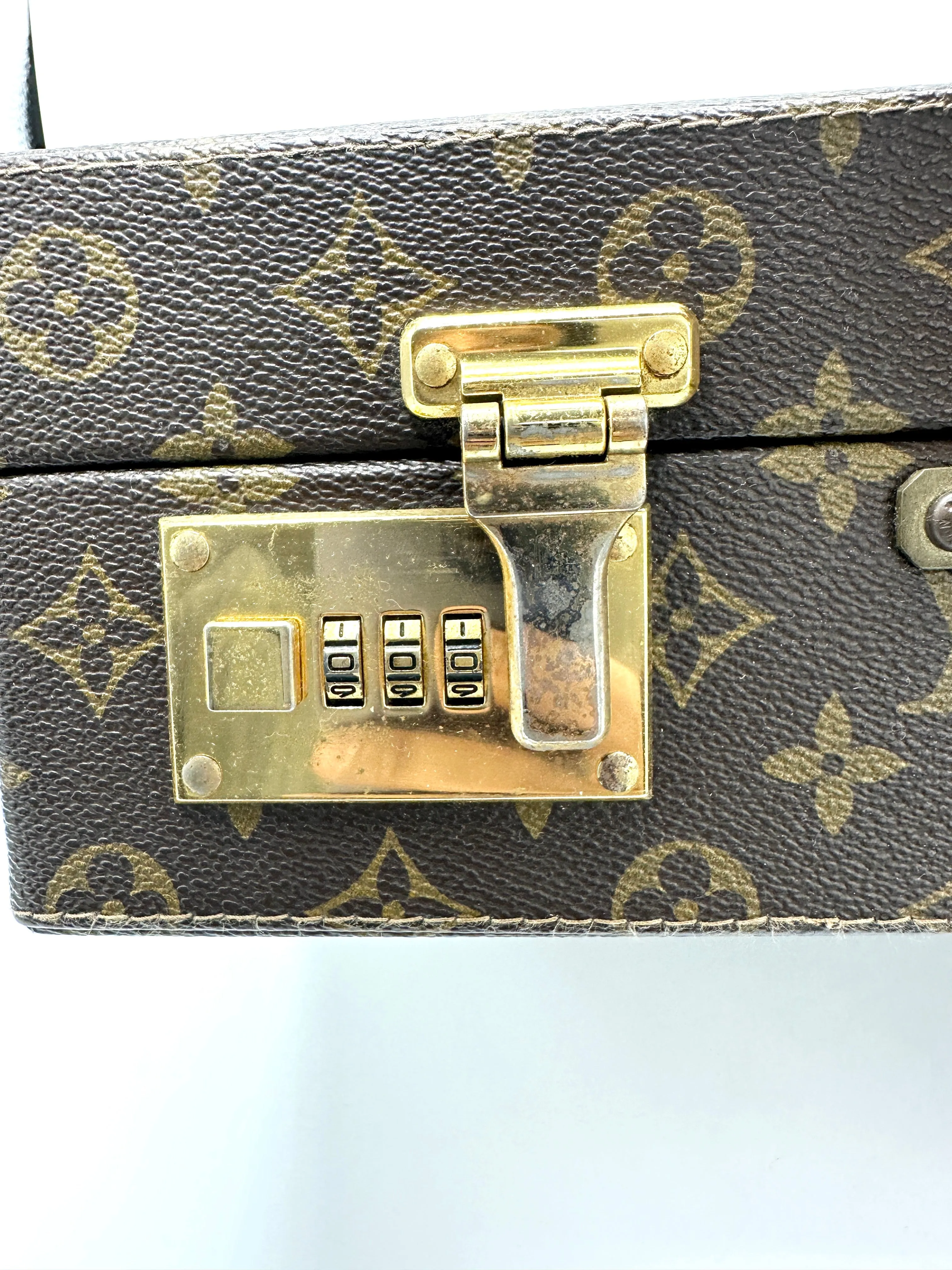 Monogram Attache Briefcase Trunk