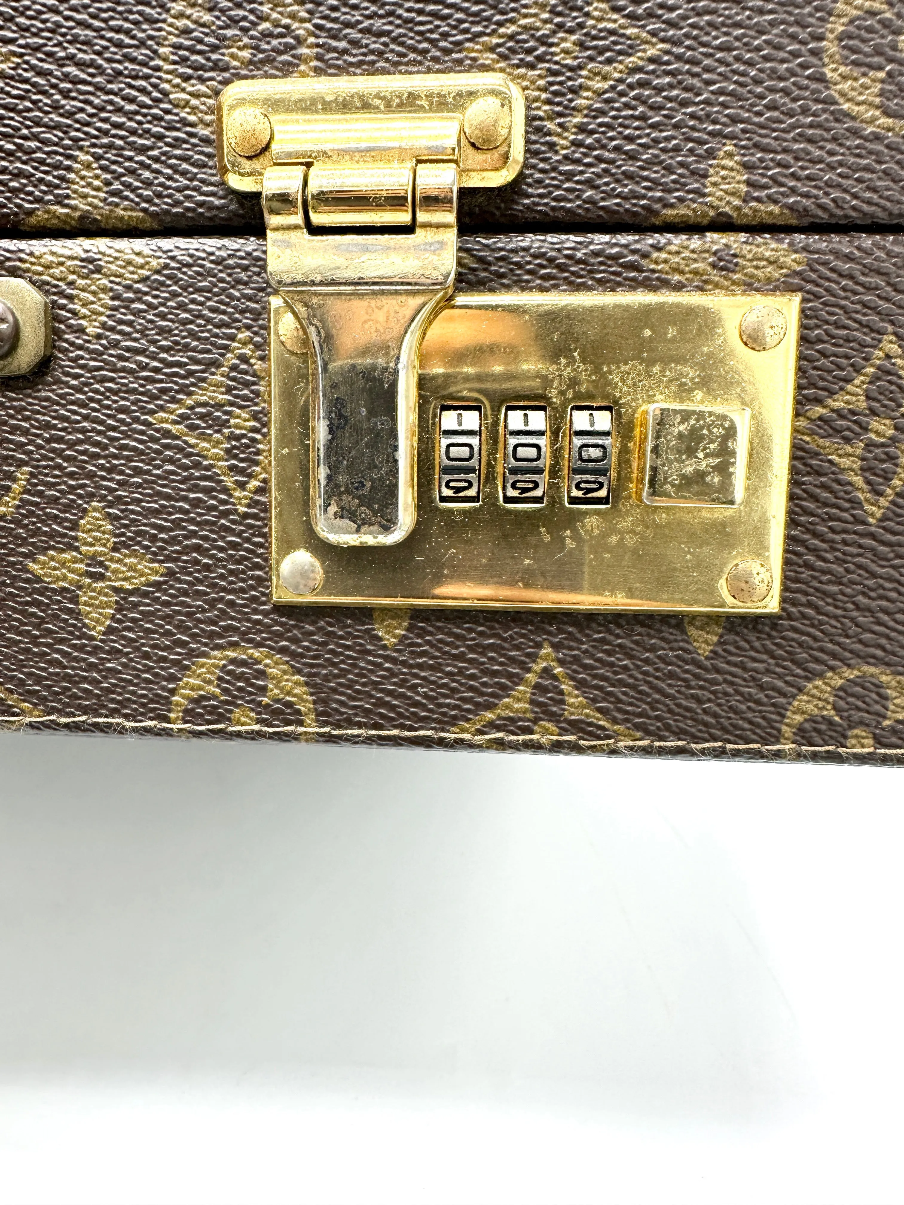 Monogram Attache Briefcase Trunk