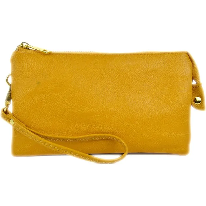 Monogrammable three Compartments Crossbody Bag