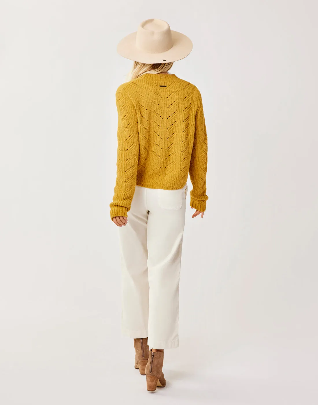 Monroe Sweater: Wood