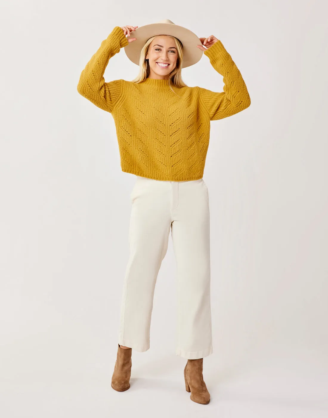 Monroe Sweater: Wood