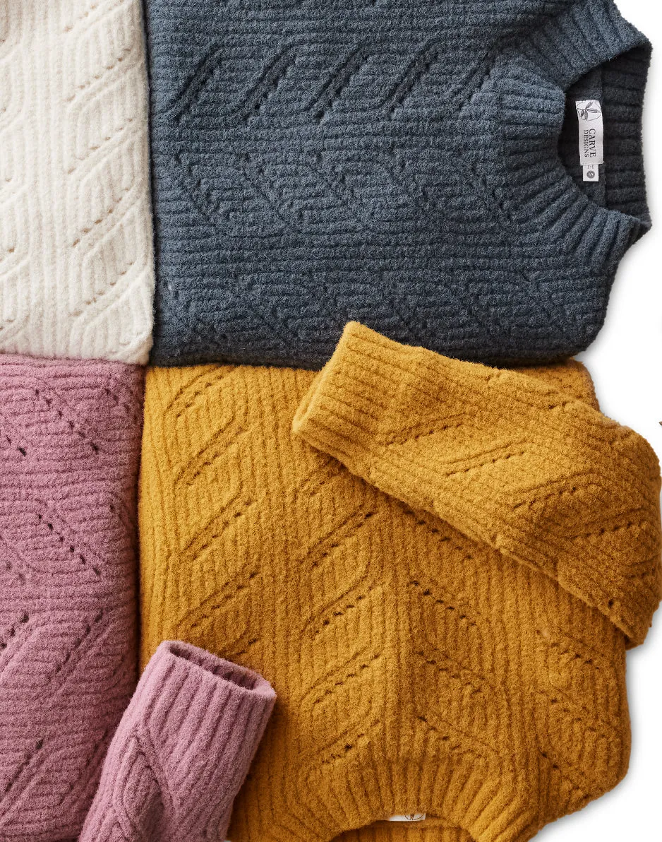 Monroe Sweater: Wood