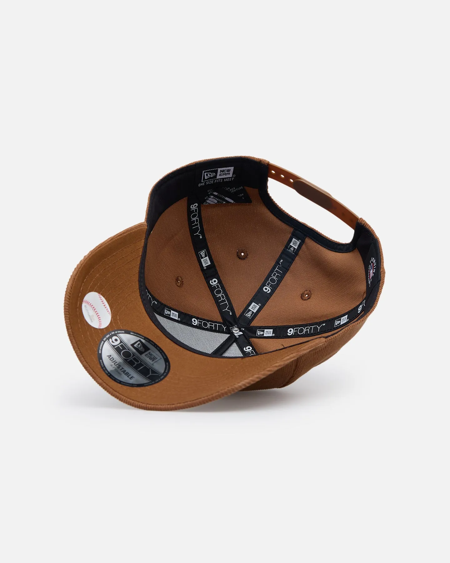 New Era Houston Astros 'Ornamental Corduroy' 9FORTY A-Frame Snapback Tan