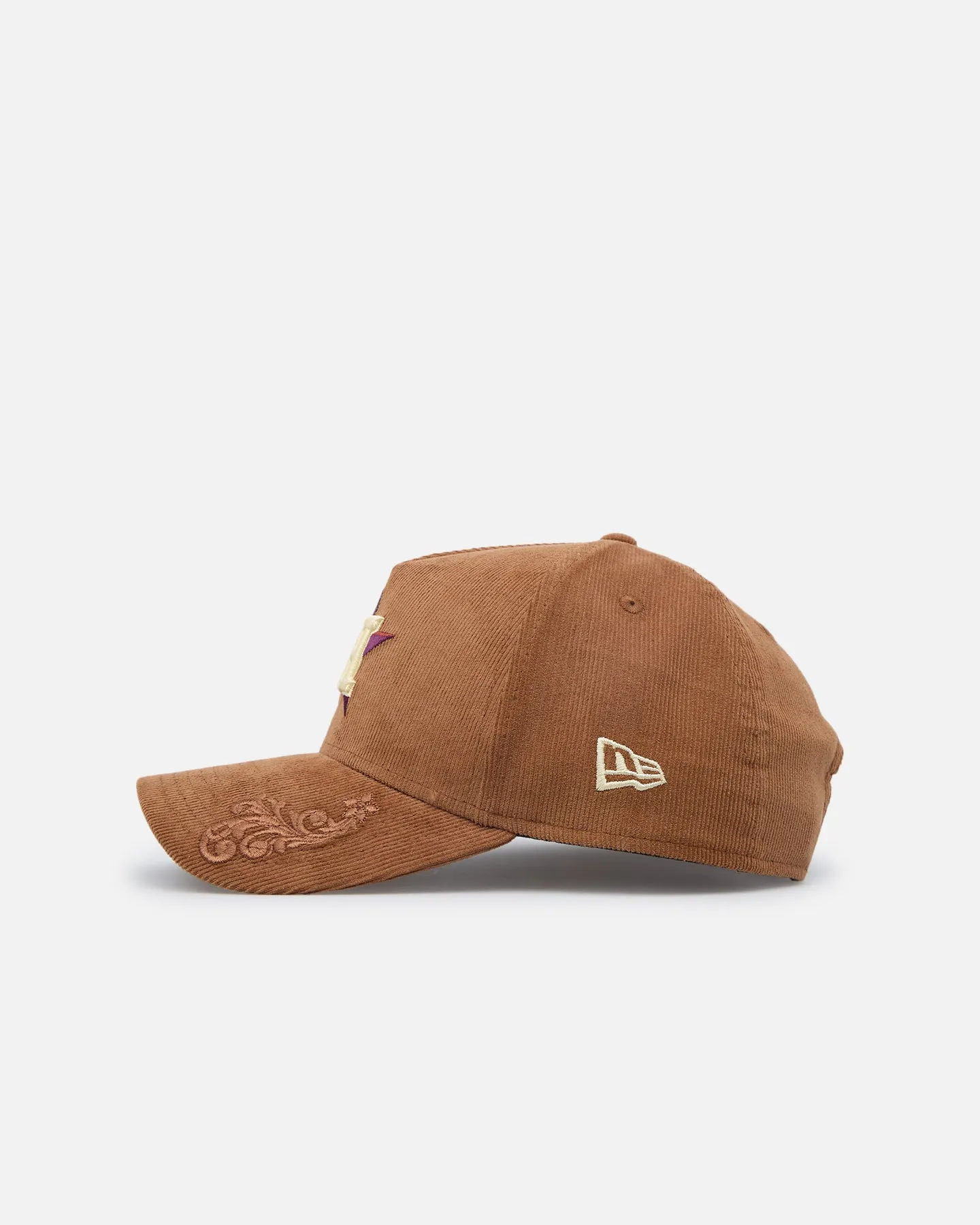New Era Houston Astros 'Ornamental Corduroy' 9FORTY A-Frame Snapback Tan