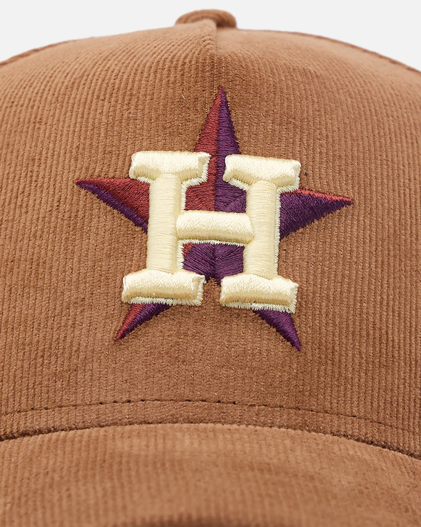 New Era Houston Astros 'Ornamental Corduroy' 9FORTY A-Frame Snapback Tan